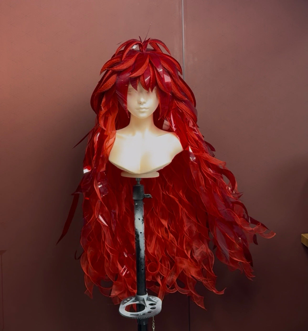 Houseki no Kuni Padparadscha Custom Wig – Premium Precision Cosplay Styling Commission