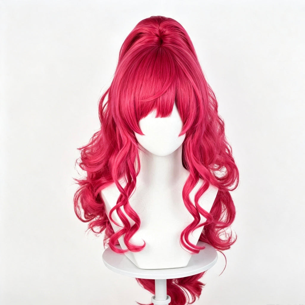 My   Little   Pony: Friendship   is   Magic Pinkie   Pie   Long   Pink Hair   Basic   Wig