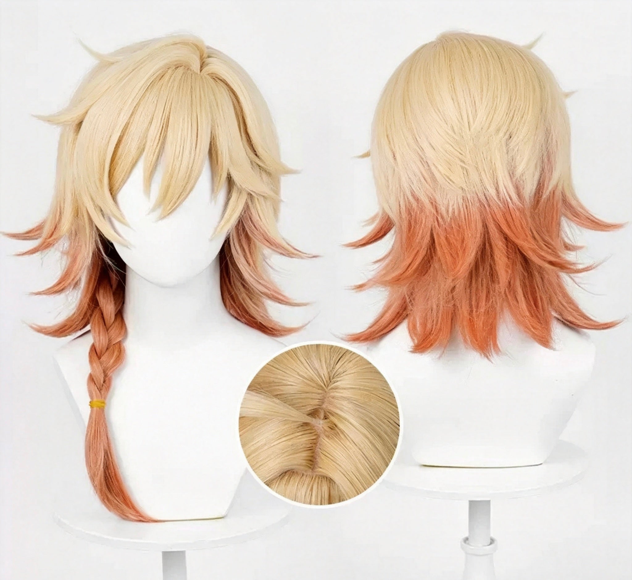 Honkai:   Star   Rail Mydeimos   Long   Mix Hair   Basic   Wig