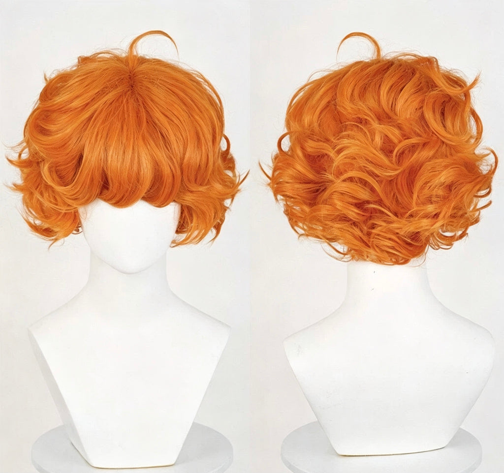 Panty   &   Stocking   With Garterbelt   Brief   Short Orange   Hair   Basic   Wig