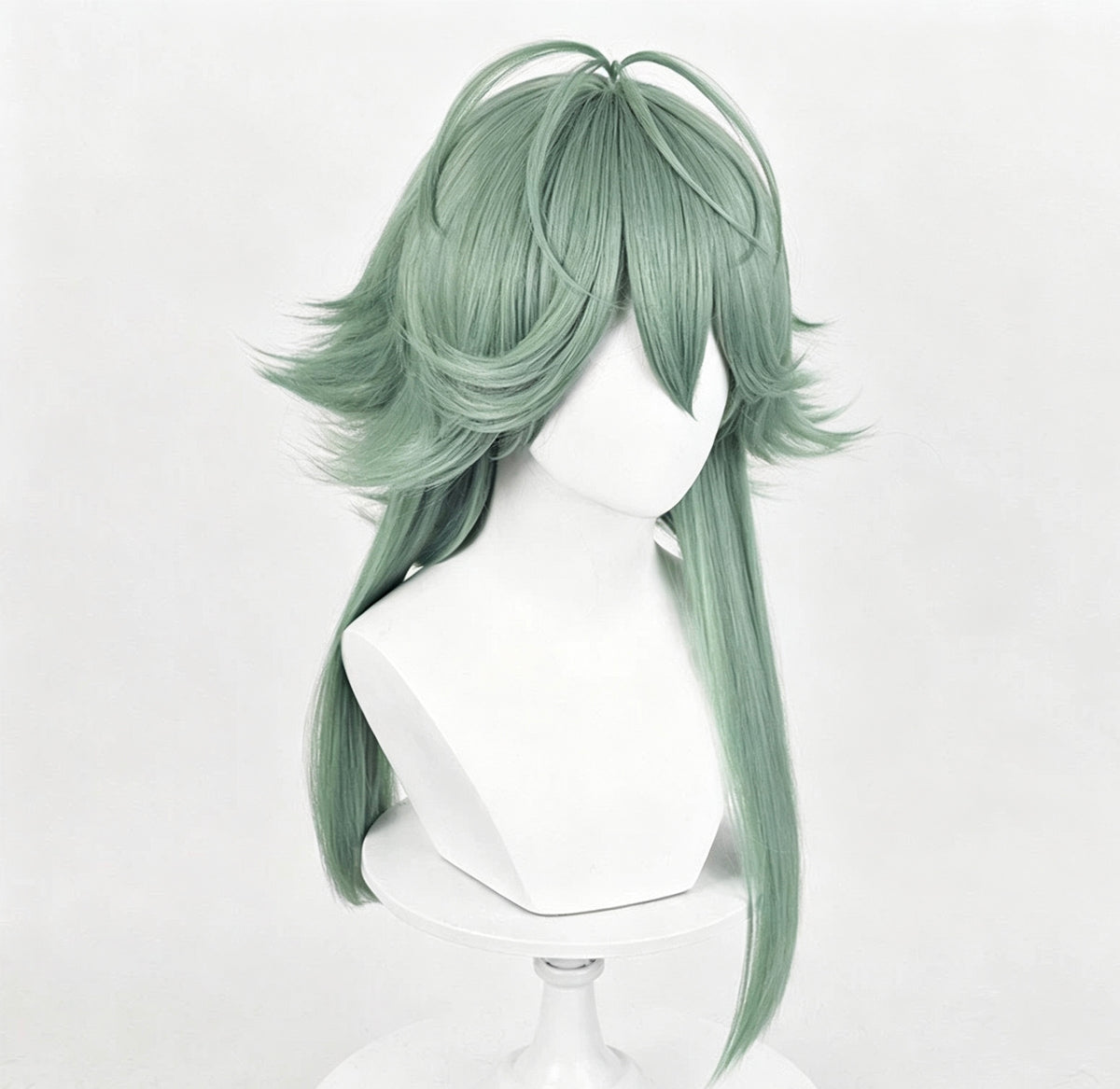 League   of   Legends   & Arcane   Ezreal   Long Green   Hair   Basic   Wig