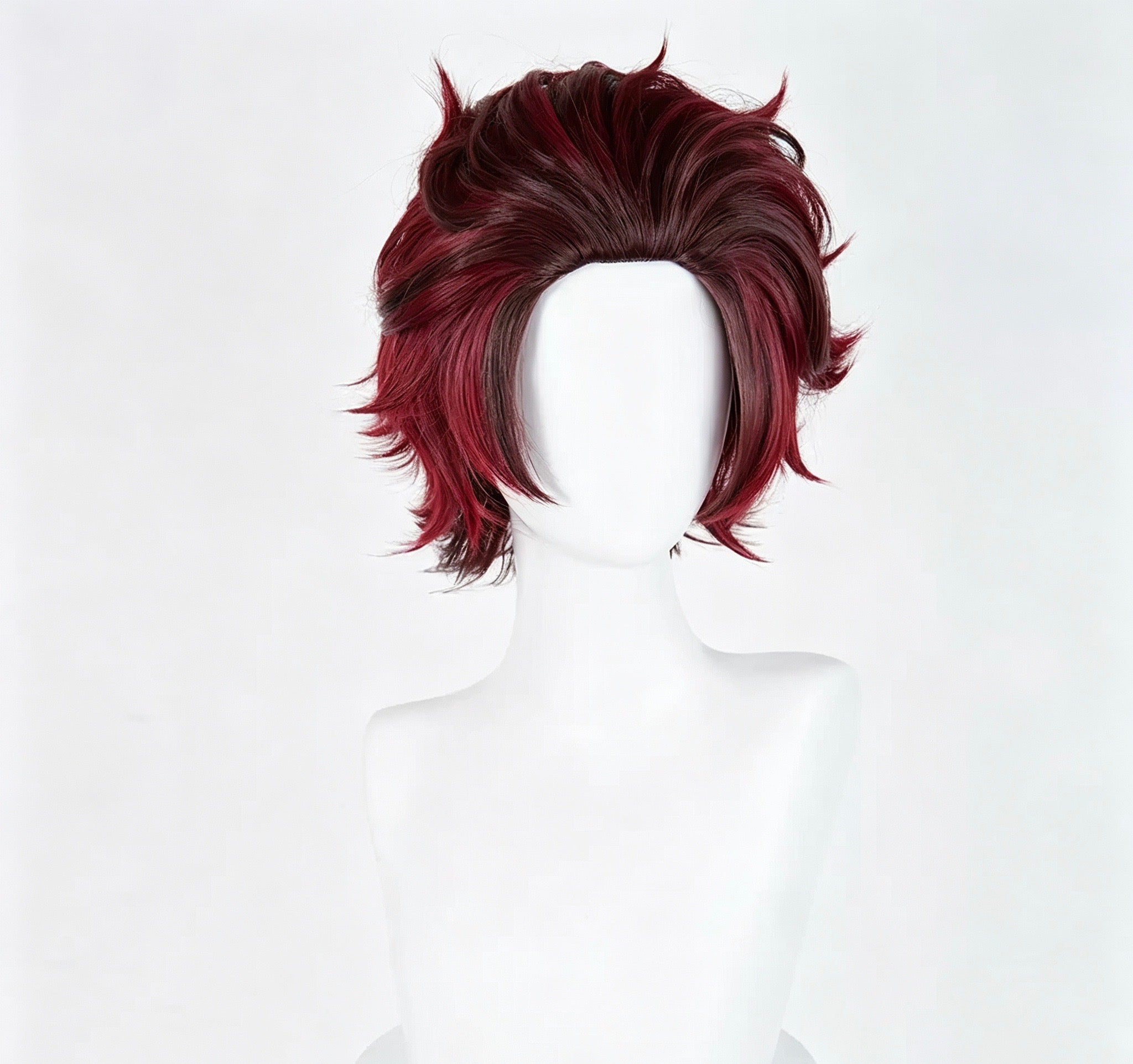 Demon Slayer Tanjiro Kamado Cosplay Wig