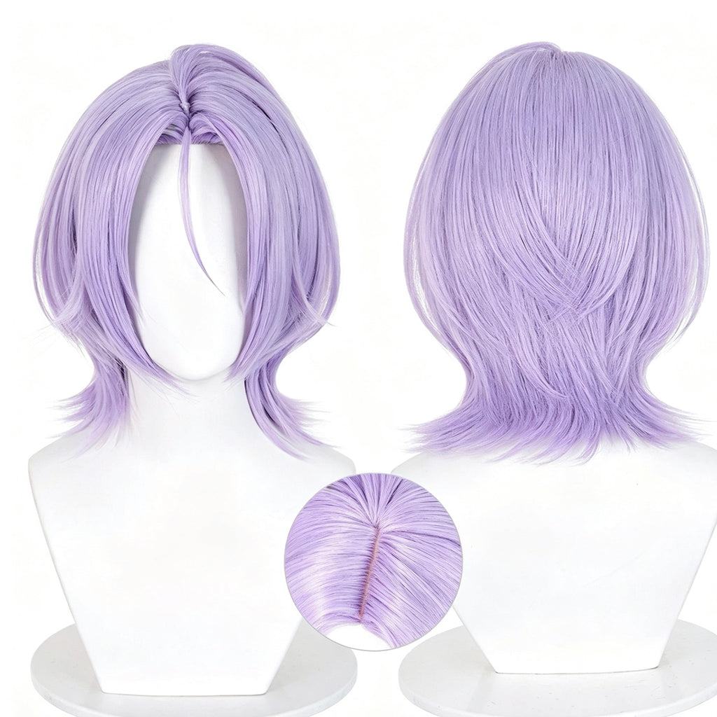 Re:Zero   Julius Juukulius   Wig   Light Lavender   Layered   Wolf Tail   Short   Basic   Wig