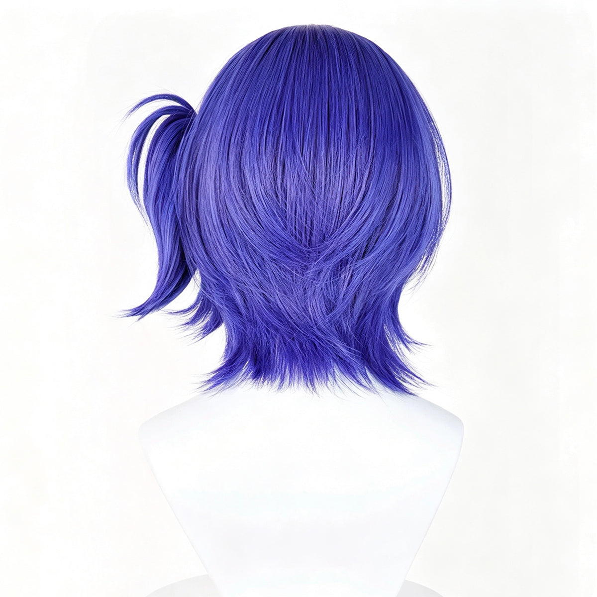 Genshin   Impact   Prune Deep   Purple   Layered Fluffy   Basic   Wig
