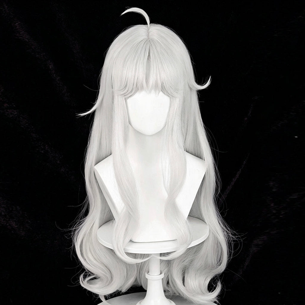 IdentityV   Little   Girl Alice DeRoss(Compasso) Long   Silver   Hair   Basic Wig