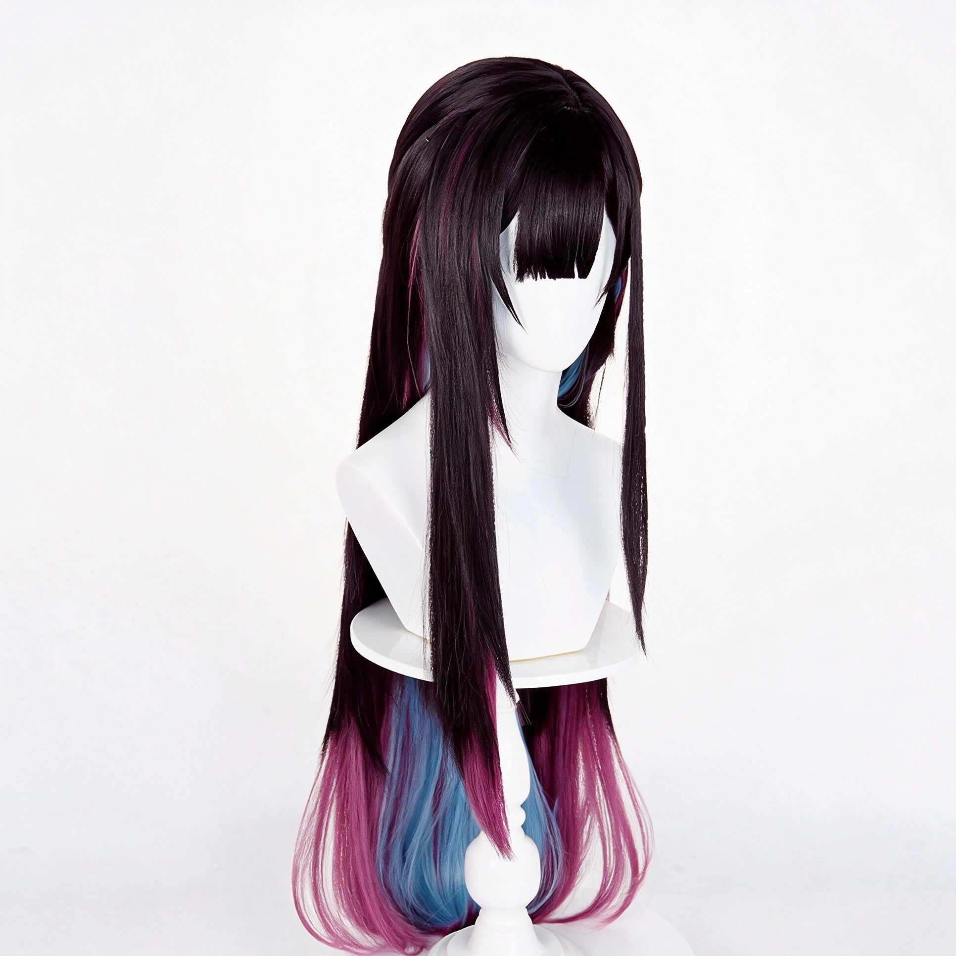 Honkai Star Rail Hertae Cosplay Wig Amphoreus Style Gradient Color Custom Wig