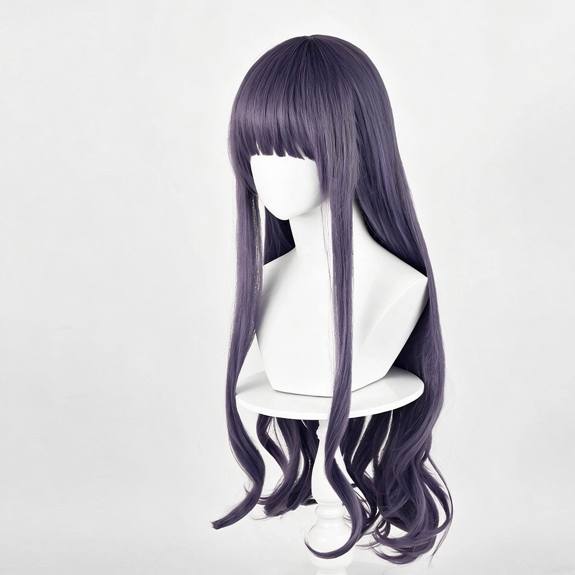 Card   Captor   Sakura Tomoyo   Daidouji   Long Purple   Hair   Basic   Wig