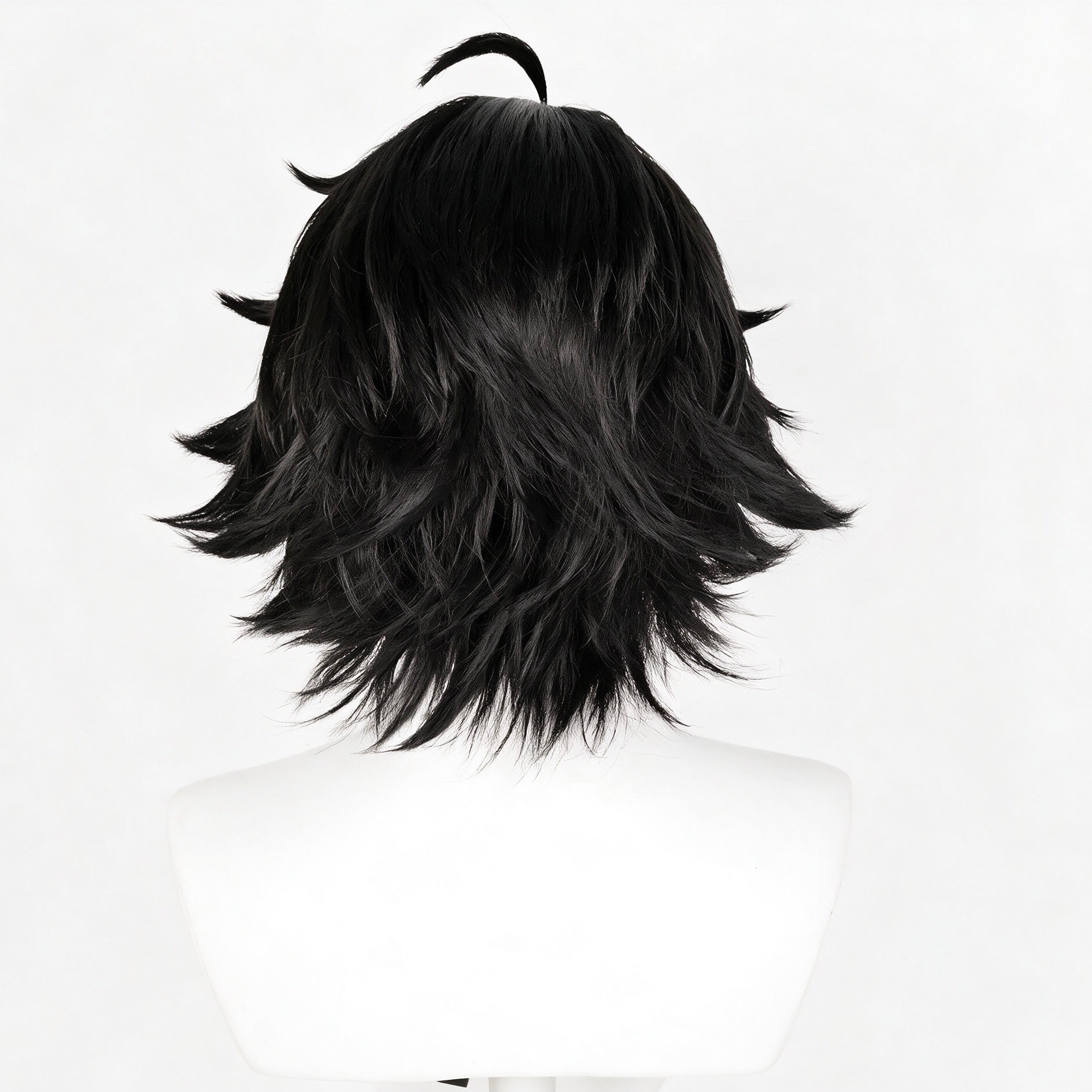 IdentityV   Prospector Norton(Fool's   Gold) Short   Black   Hair   Basic Wig