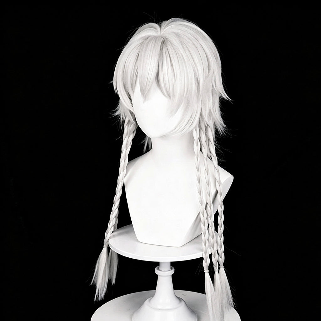 Identity   V Ithaqua(Morningstar) Long   Grey   Hair   Basic Wig