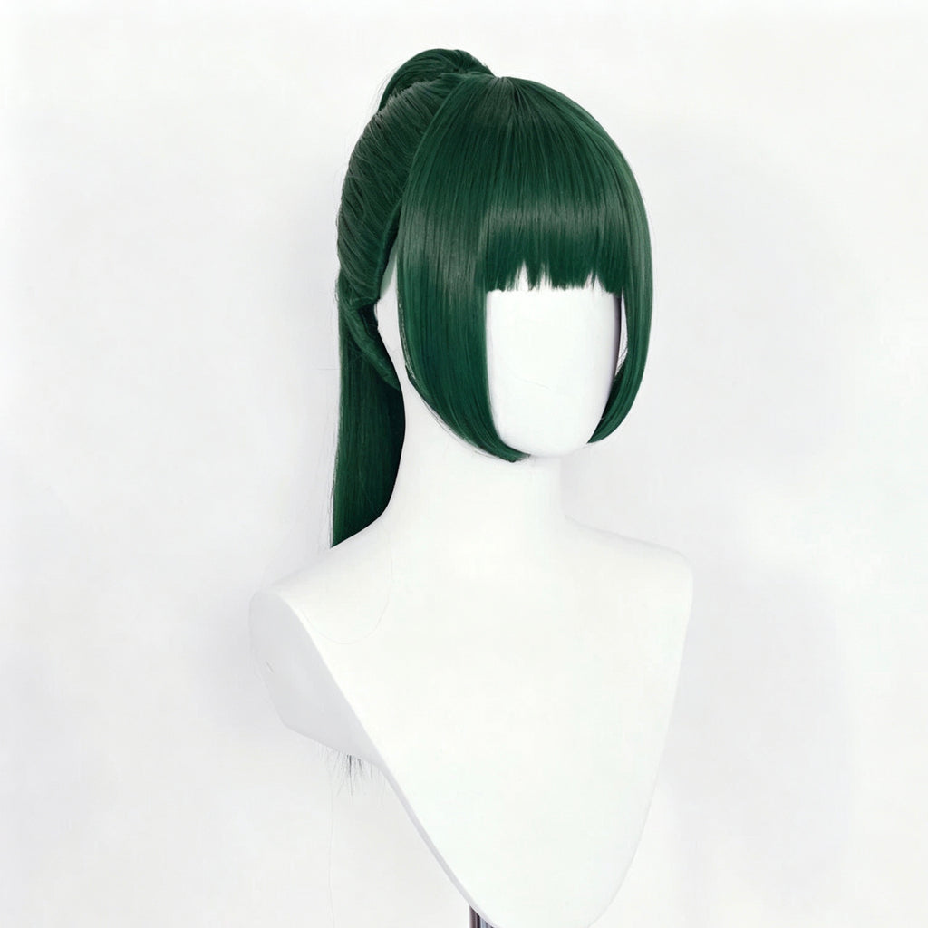Jujutsu   Kaisen   Zenin Maki   Long   Green   Hair Basic   Wig