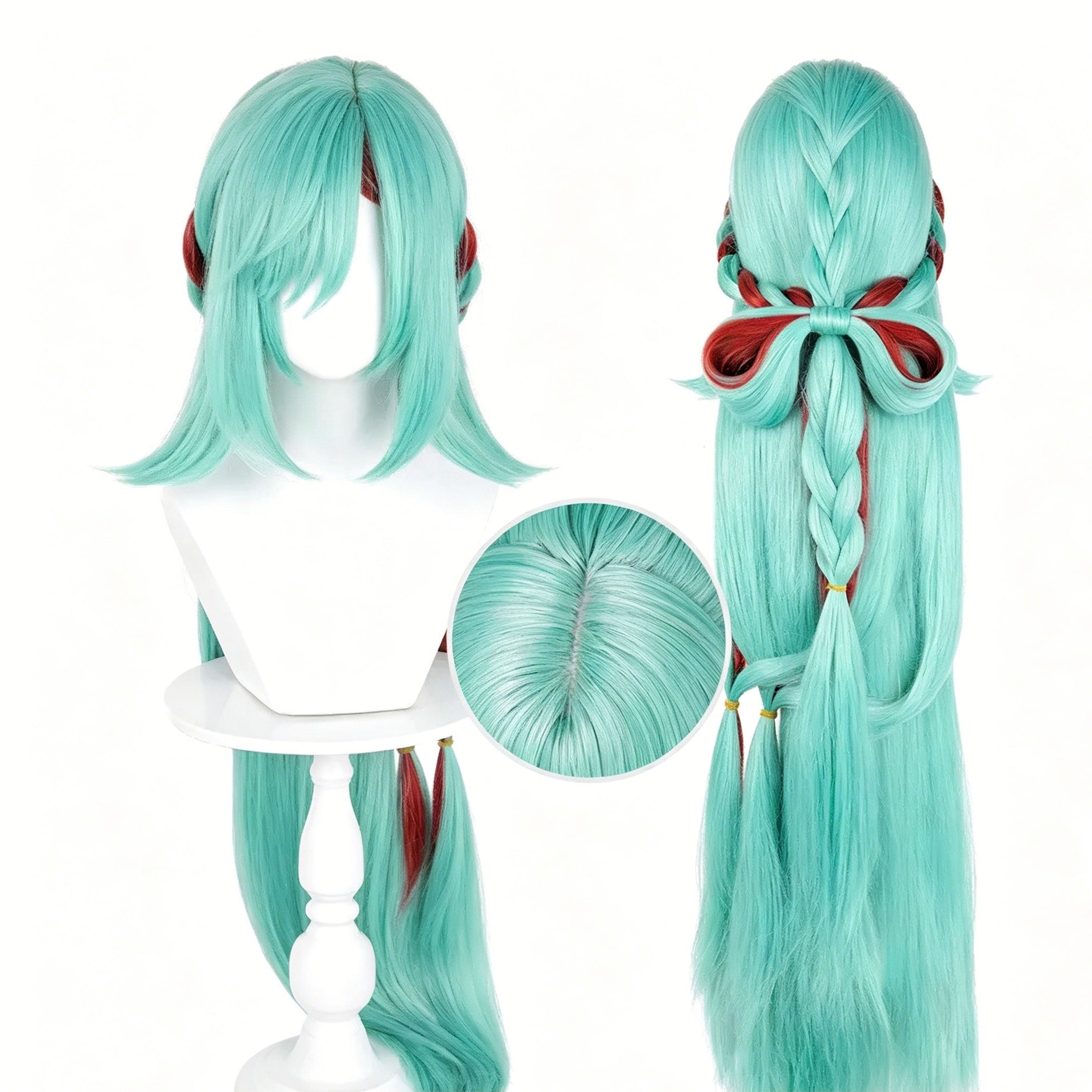 Honor of Kings Dyadia Long Brown Cosplay Wig | Heat Resistant Synthetic Hair | Basic Wig