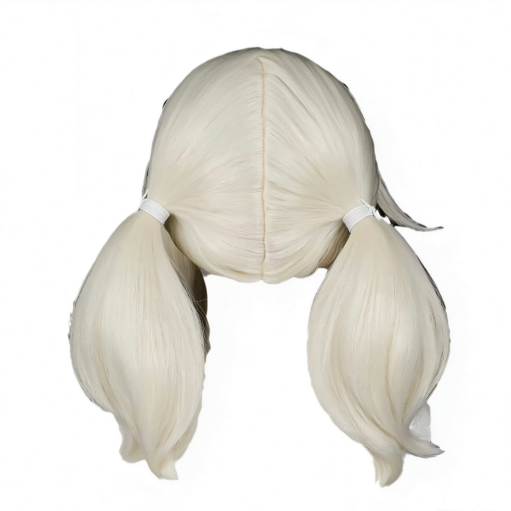 Genshin   Impact   Klee Long   White   Hair   Basic Wig
