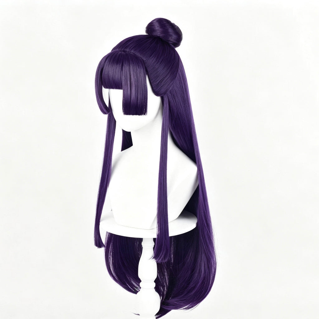 The   Apothecary Diaries   Jinshi   Long Purple   Hair   Basic   Wig