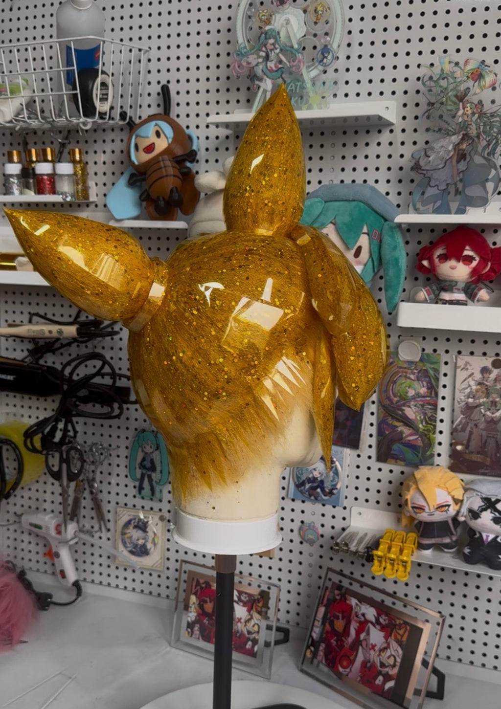 Kagamine Len Premium Custom Wig Styling – High Detail Cosplay Wig