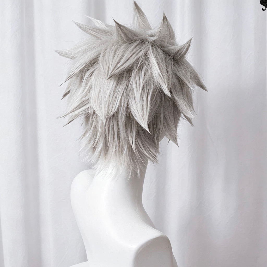 Demon   Slayer Shinazugawa   Sanemi Short   Siver   Hair   Basic Wig
