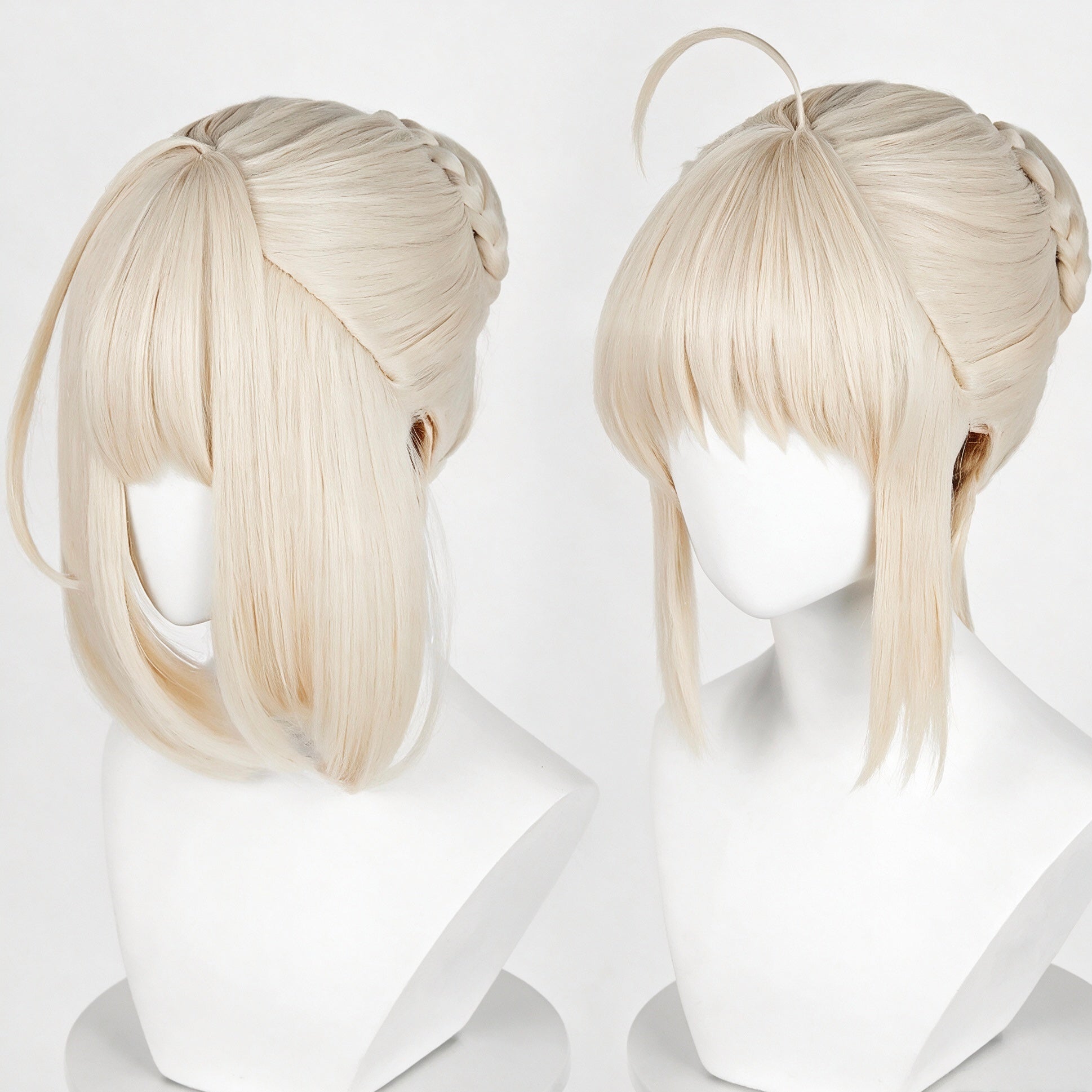 Fate/stay   night Altria/Saber   Short Blonde   Hair   Basic   Wig