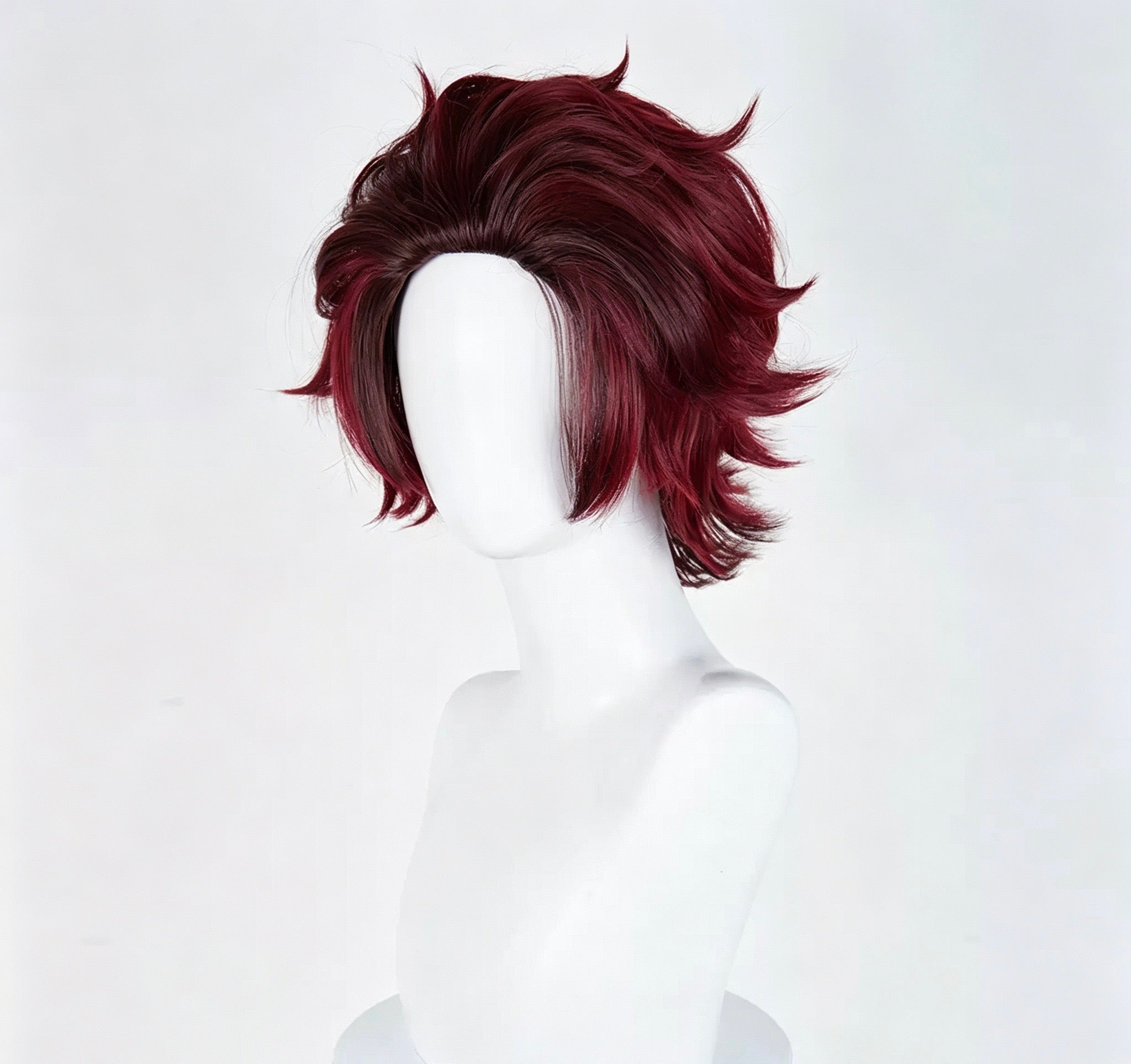 Demon Slayer Tanjiro Kamado Cosplay Wig
