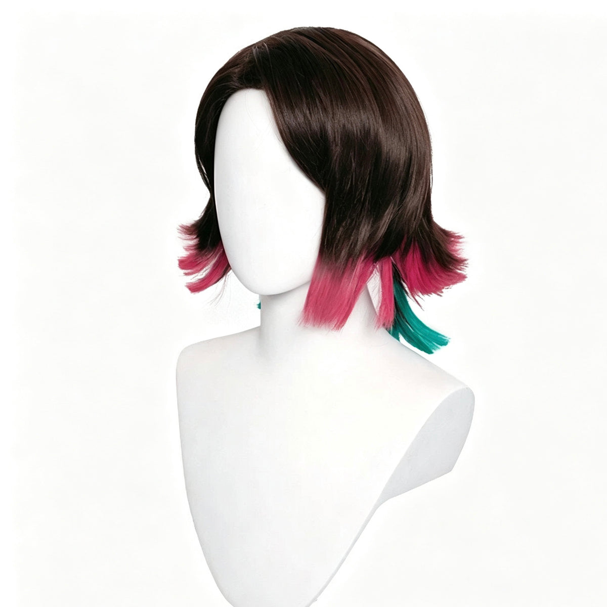 Demon   Slayer   Enmu Short   Mix   Hair   Basic Wig