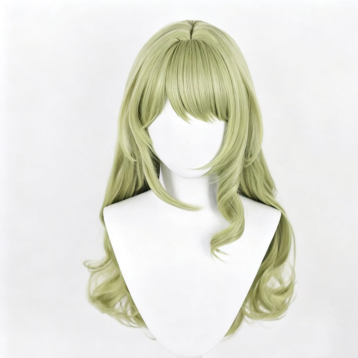 Honkai   Impact   3 Mobius   Long   Green Hair   Basic   Wig