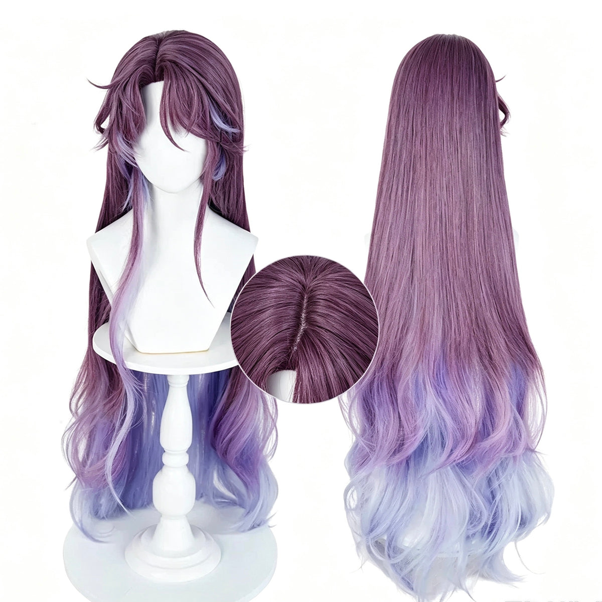 Rafayel Cosplay Wig | Love and Deepspace Character Wig | Styled Ready-to-Wear Cosplay Hair