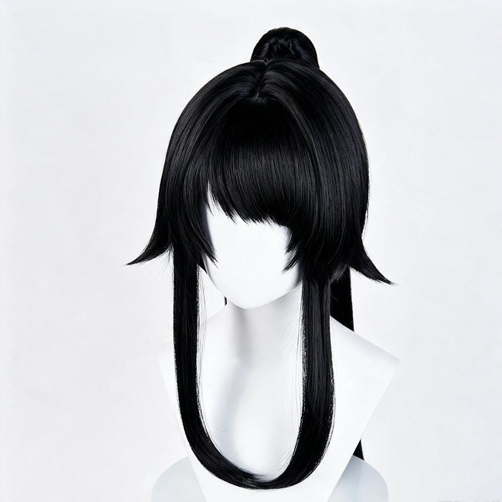 Yandere   Simulator Ayano   Aishi   Long Black   Hair   Basic   Wig