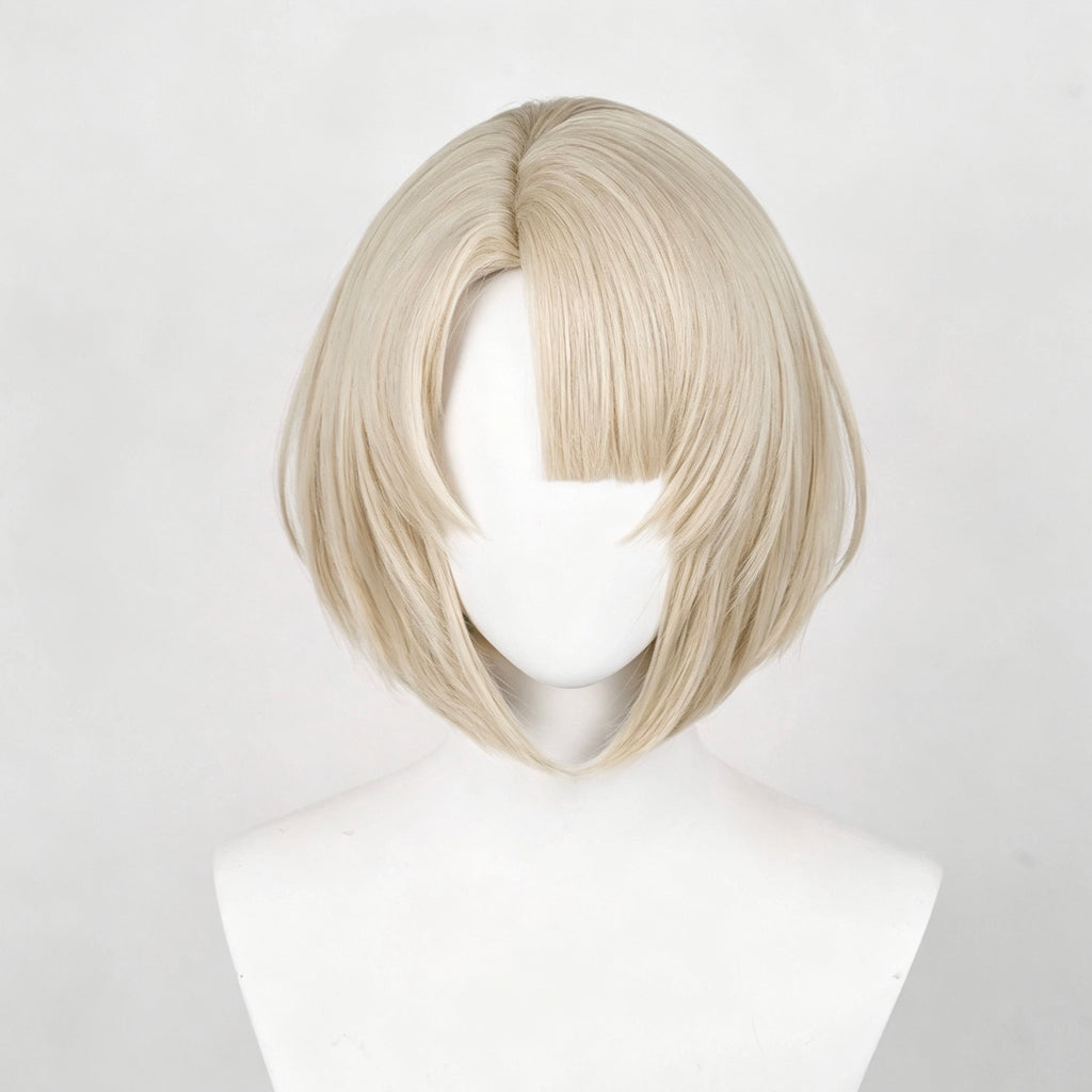 Genshin   Impact Freminet   Short   Silver Hair   Basic   Wig