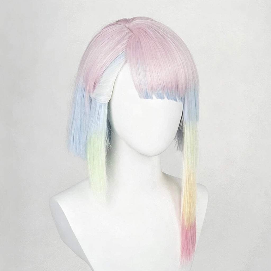 Cyberpunk: Edgerunners   Lucyna Kushinada   Short   Mix Hair   Basic   Wig