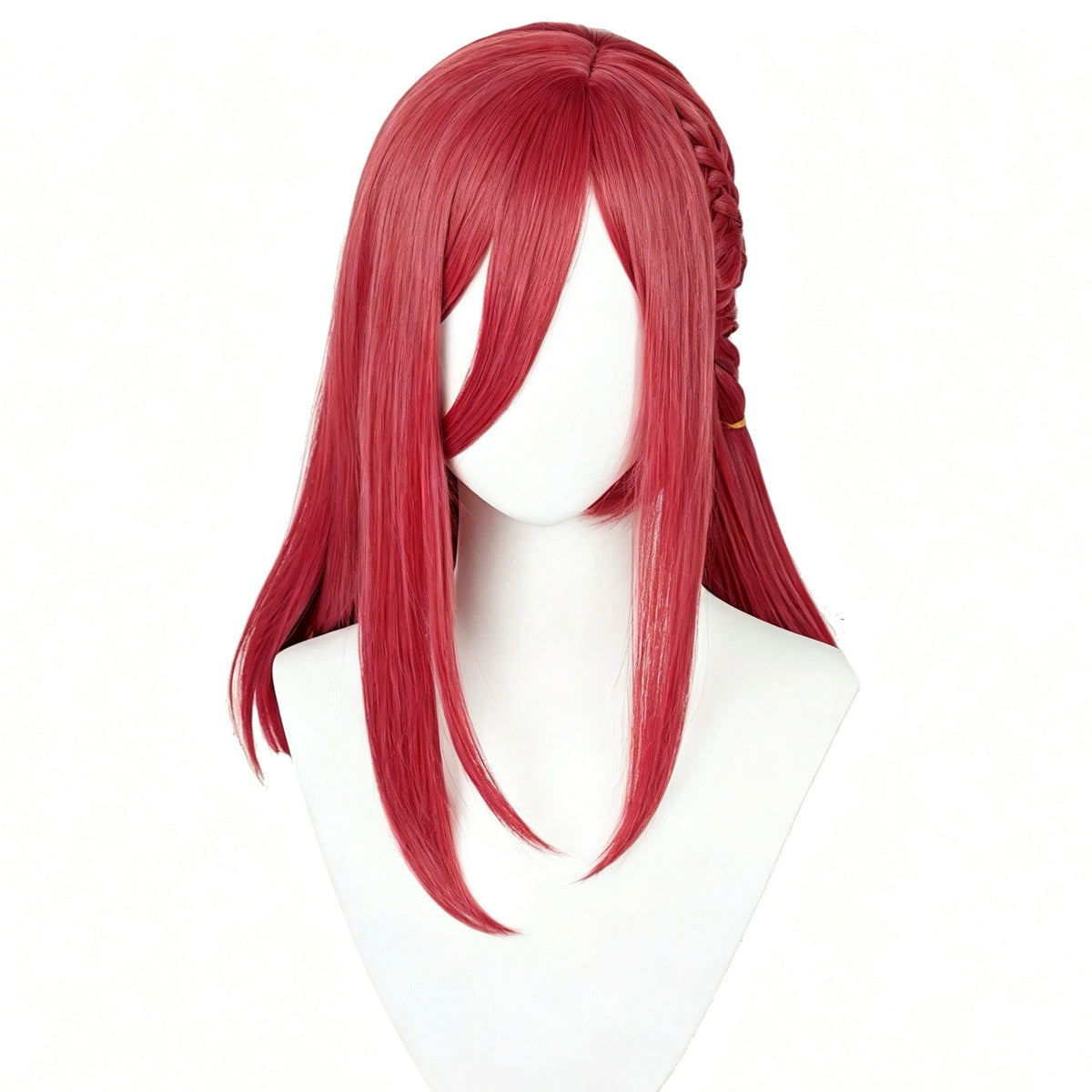 Blue   Lock   Chigiri Hyoma   Long Red   Hair   Basic   Wig