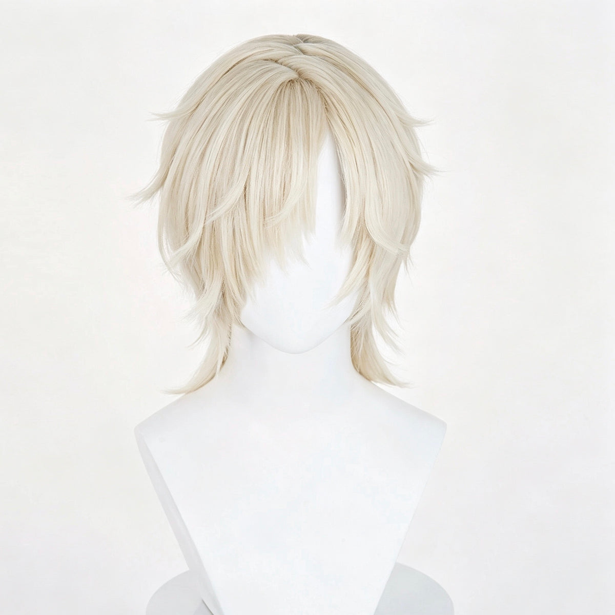 IdentityV   Gravekeeper Andrew   Short   Golden Hair   Basic   Wig