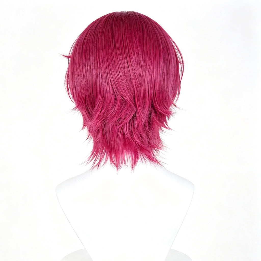 Arknights   Exusiai Midnight   Delivery Short   Red   Hair   Basic Wig