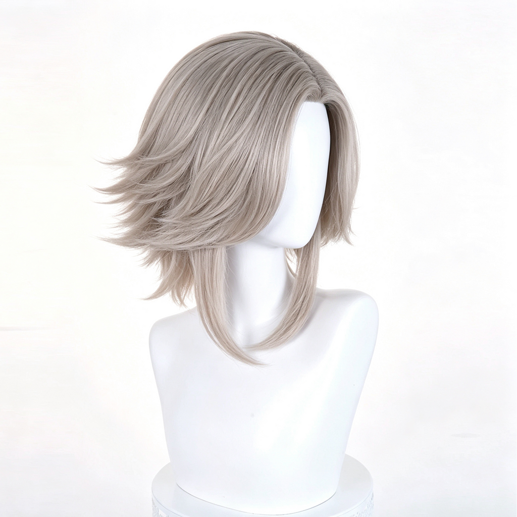 Eito   Aotsuki   Wig   – Short   Gray   Basic Cosplay   Wig