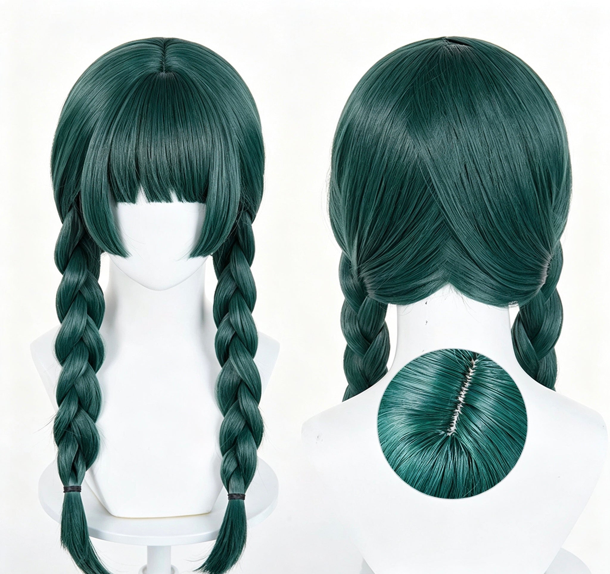 The   Apothecary Diaries   Maomao   Long Green   Hair   Basic   Wig