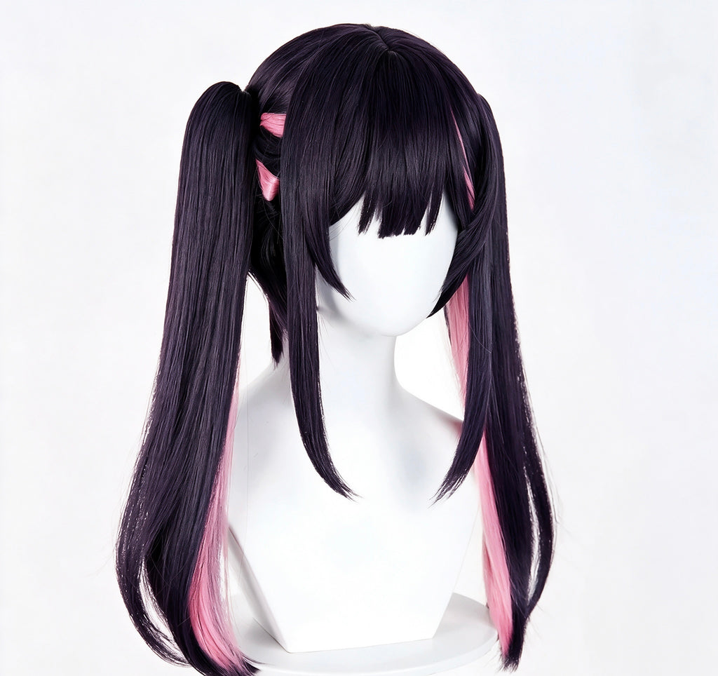 Chrono   Kaguya   Noyi Junzawa   Long   Purple Pink   Hair   Basic   Wig