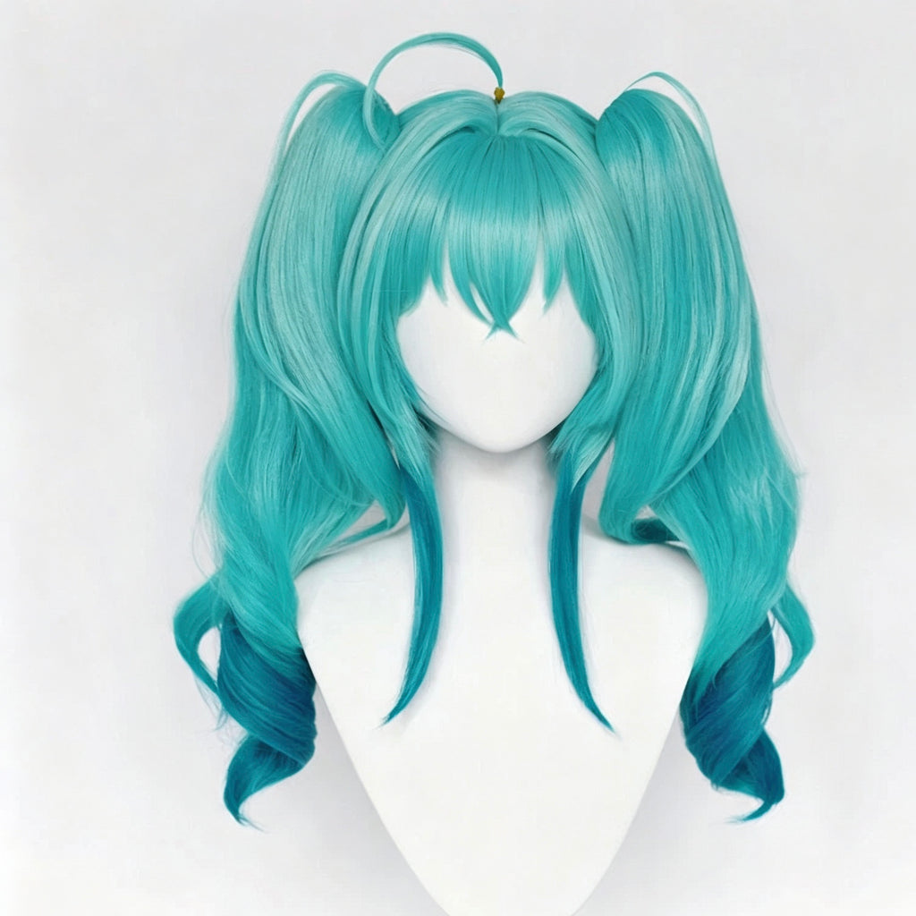 Virtual   Singer   Hatsune Miku   Long   Hair   Basic Wig