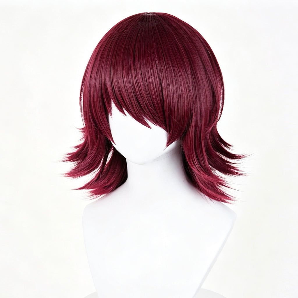 Arknights   Exusiai Short   Red   Hair   Basic Wig