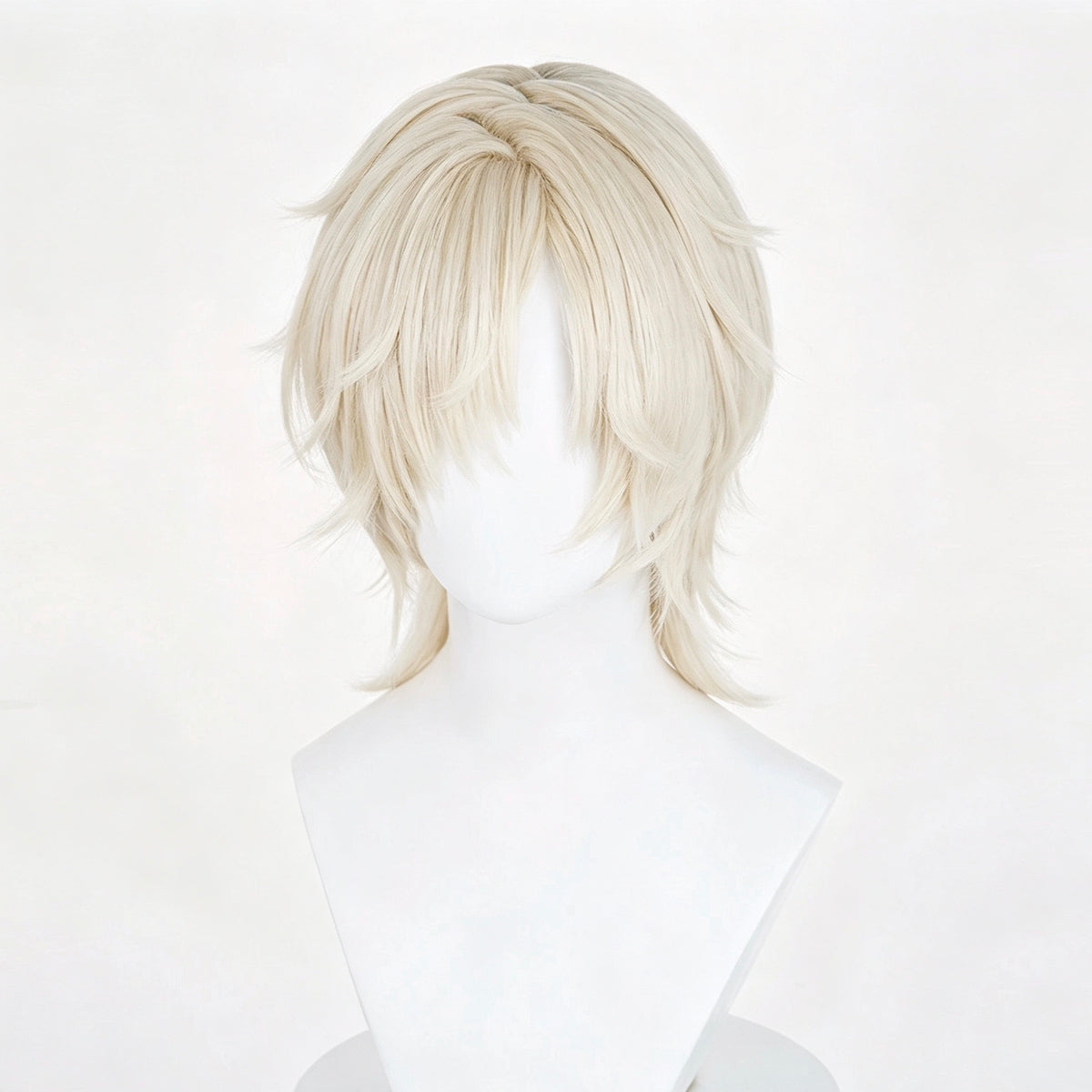 IdentityV   Gravekeeper Andrew   Short   Golden Hair   Basic   Wig