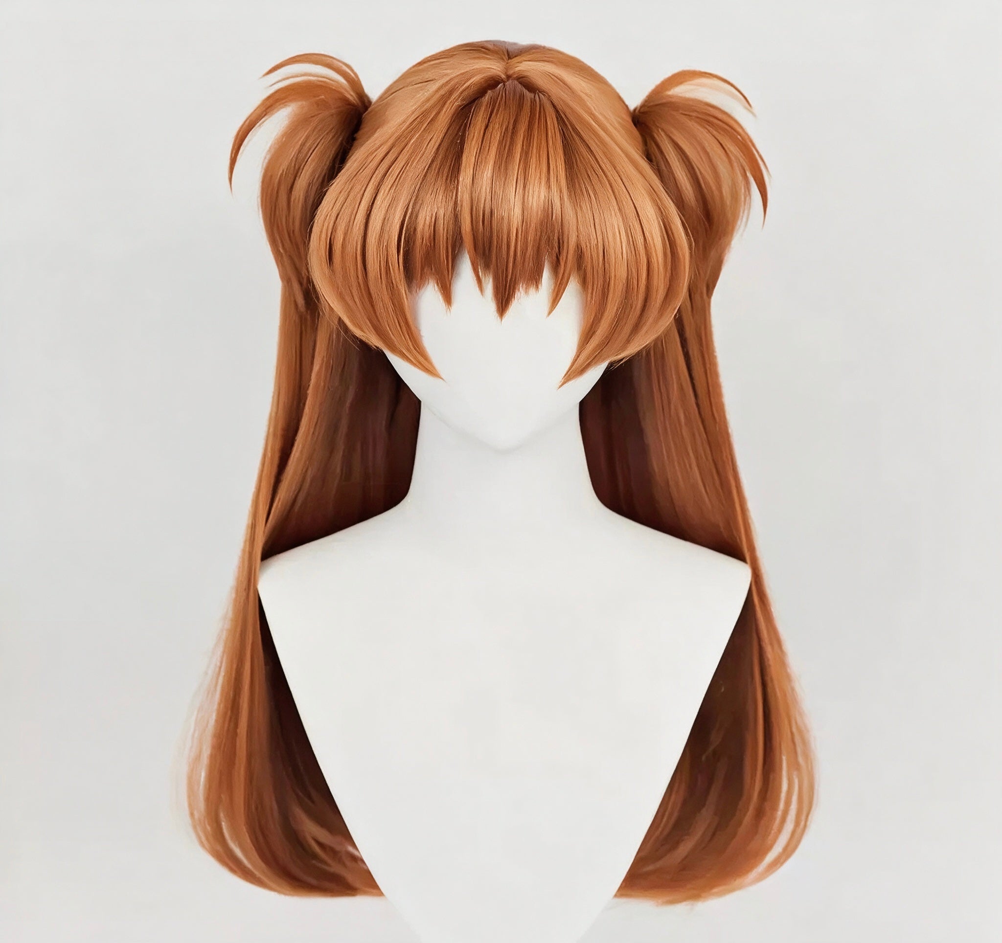 EVA   Asuka   Langley Soryu   Long Brown/Orange   Hair Basic   Wig