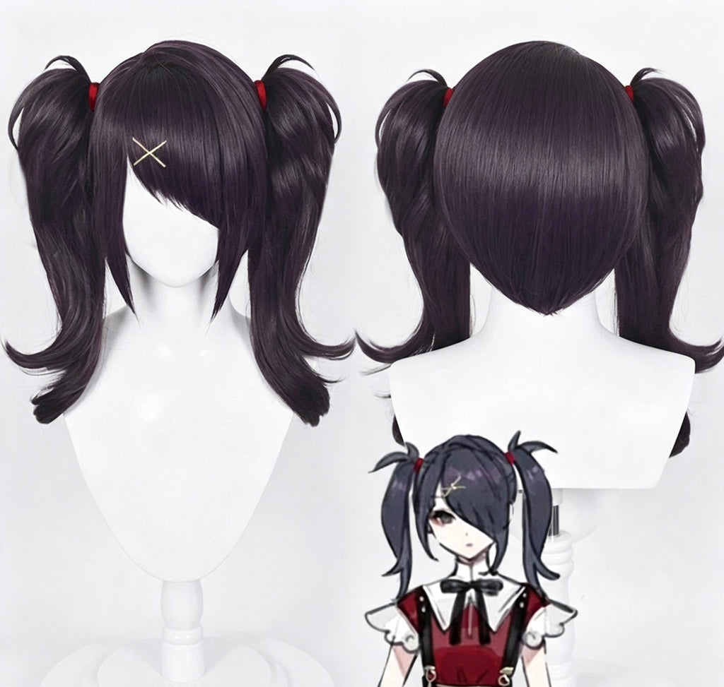 Needy   Girl   Overdose Rain   Long   Black   Hair Basic   Wig