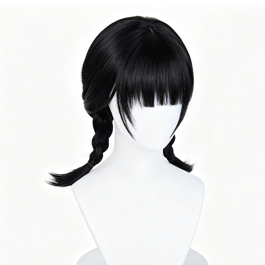 Alien   Stage   3rd Anniversary   –   Bunny Café   Series   Sua   Long Black   Hair   Basic   Wig
