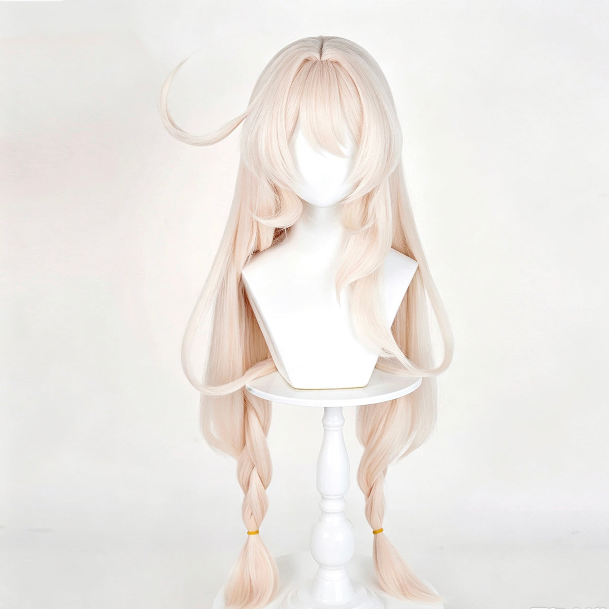 Genshin   Impact   Alice Long   Blonde   Hair   Basic Wig
