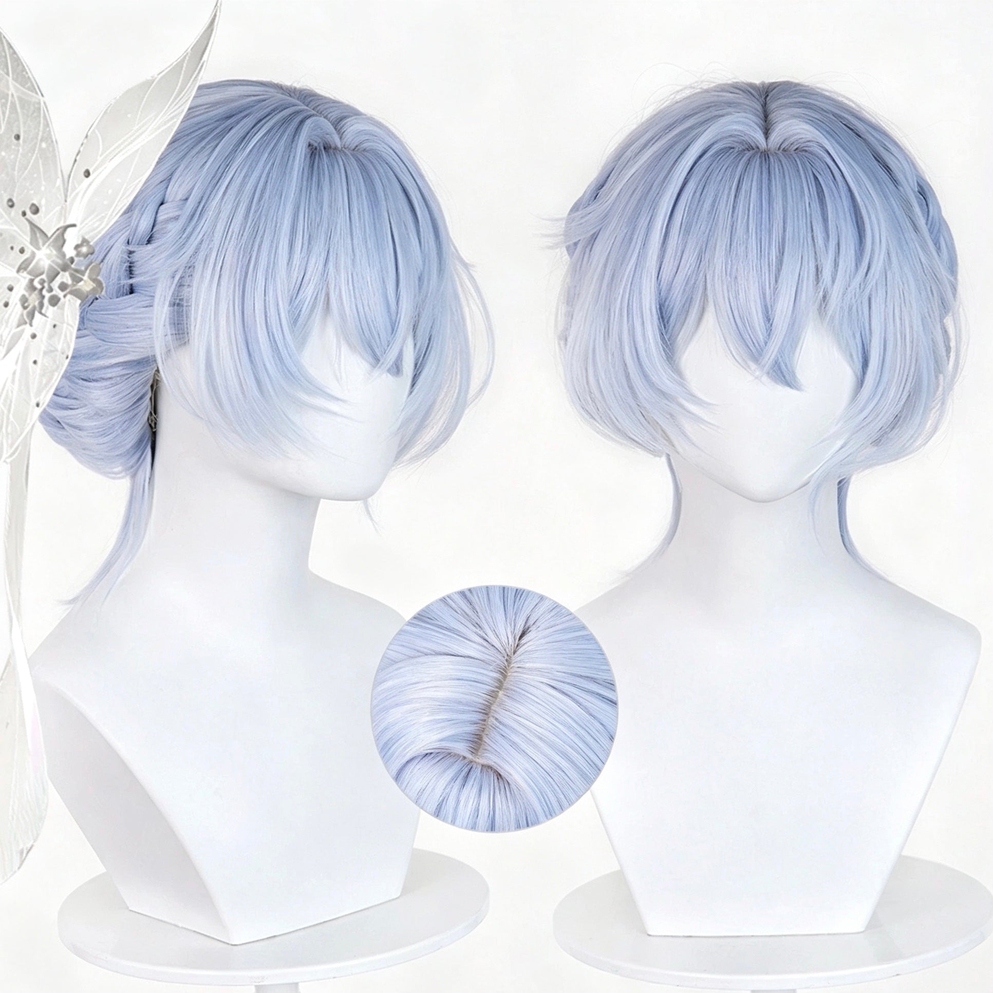 Wuthering   Waves Shorekeeper   Ice   Blue Basic   Wig