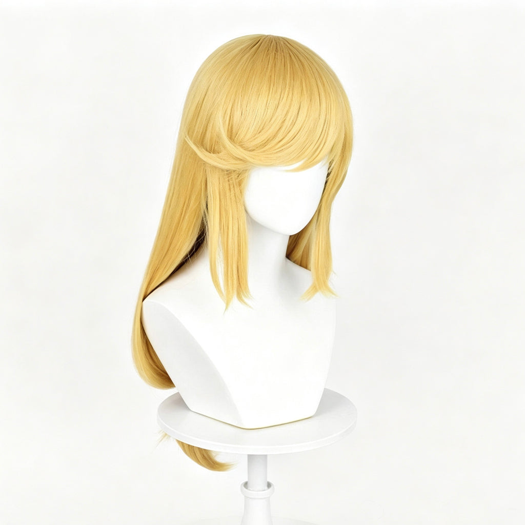 Applejack   Wig   –   My Little   Pony   Long Golden   Blonde Cosplay   Wig