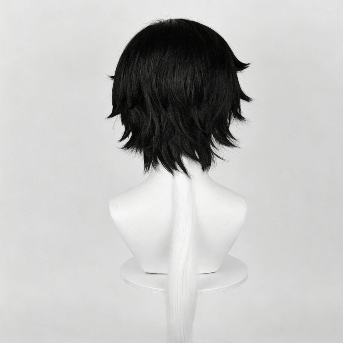 IdentityV Photographer   Joseph Desaulniers(D.M.) Black White/Silver   Hair   Basic Wig