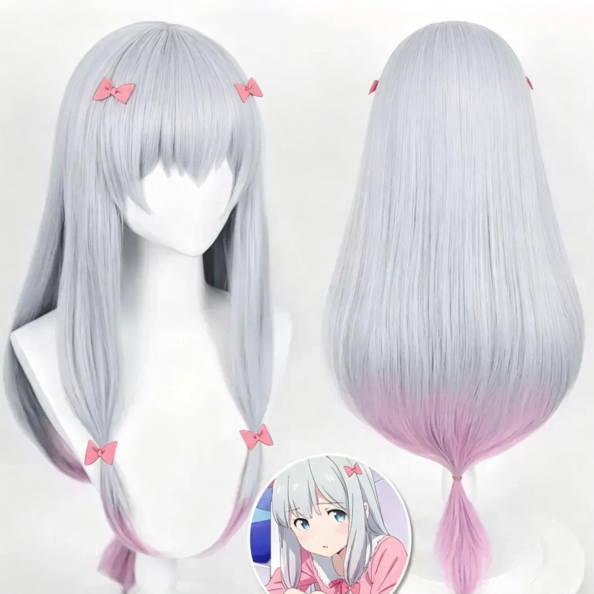 Eromanga   Sensei Izumi   Sagiri   Long   Mix Hair   Basic   Wig