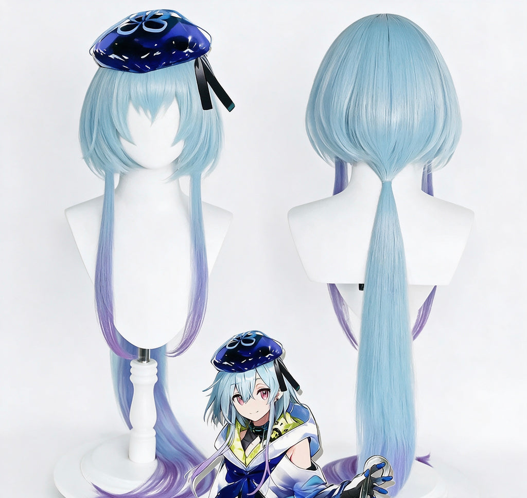 Arknights   Mizuki   Long Mix   Hair   Basic   Wig