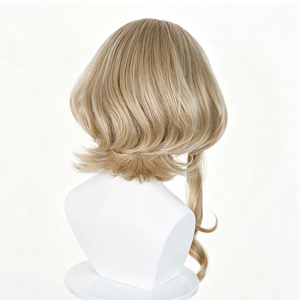 Arknights   Haze   Long Blonde   Hair   Basic   Wig