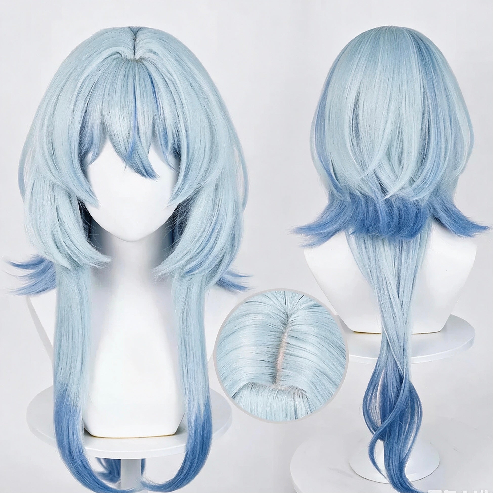 Wuthering   Waves   The Shorekeeper   Long Blue   Hair   Basic   Wig