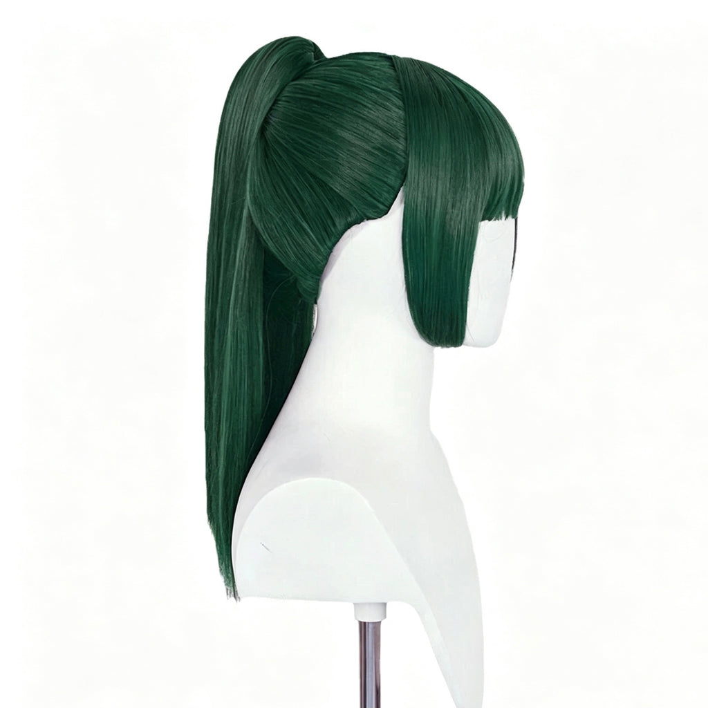 Jujutsu   Kaisen   Zenin Maki   Long   Green   Hair Basic   Wig