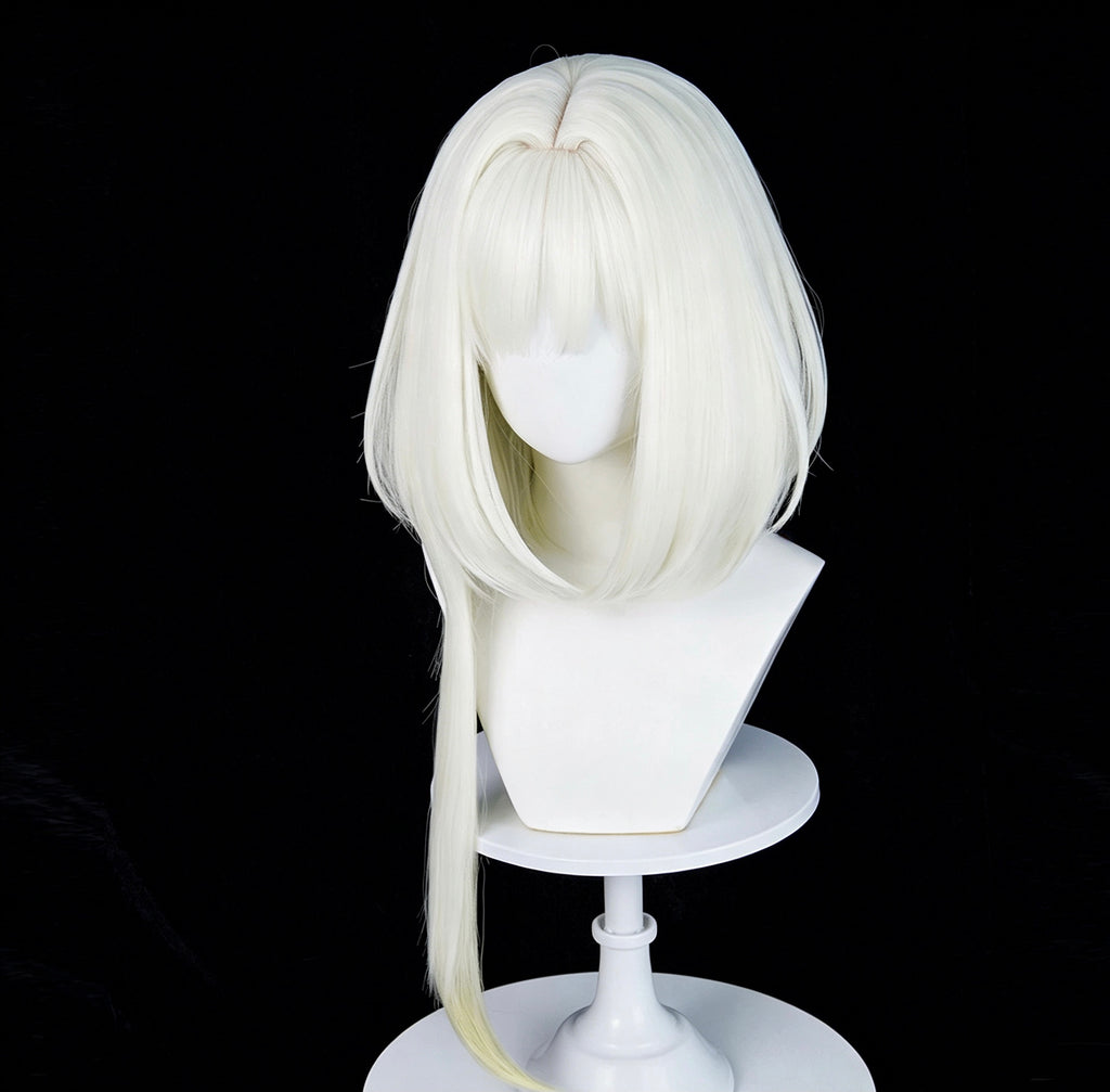 Arknights   Kal'tsit   Long White   Hair   Basic   Wig