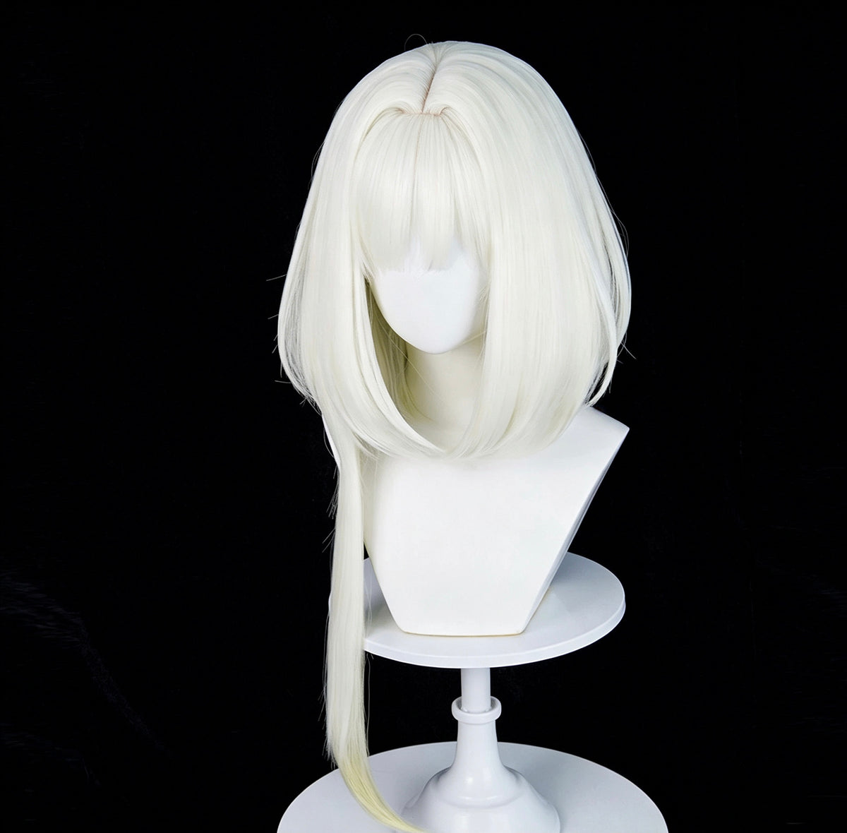 Arknights   Kal'tsit   Long White   Hair   Basic   Wig
